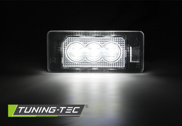Upgrade LED Kennzeichenbeleuchtung BMW E90 / F30 / F32 / E39 / E60 / F10 / X3 / X5 / X6 kaltweiß